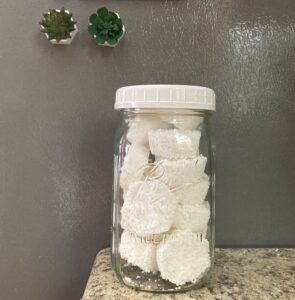 Non-toxic DIY dishwasher pods